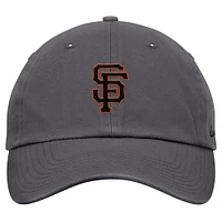 Men's Nike Gray San Francisco Giants Club Adjustable Hat