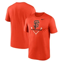 Men's Nike Orange San Francisco Giants Big & Tall Icon Legend Performance T-Shirt
