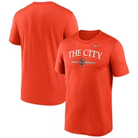 T-shirt Légende locale des Giants de San Francisco Nike pour homme - Orange