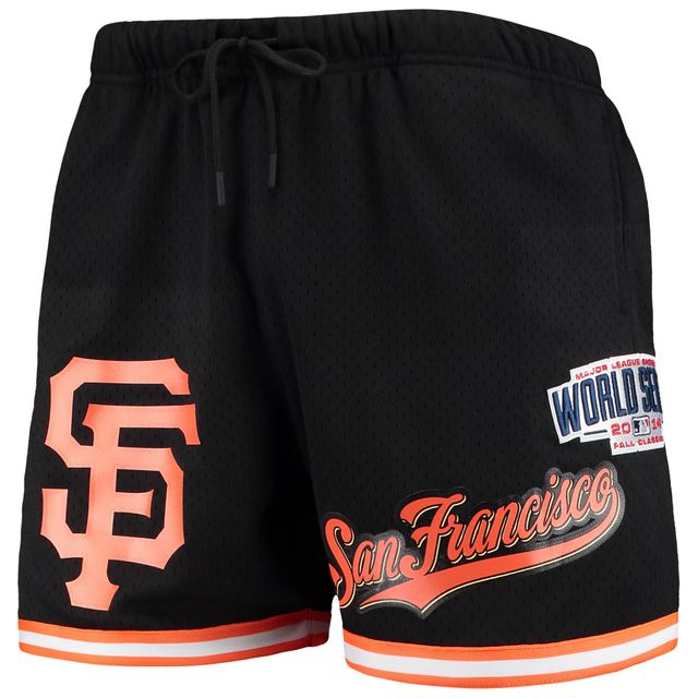 Short en maille Pro Standard pour homme San Francisco Giants 2014 World Series noir