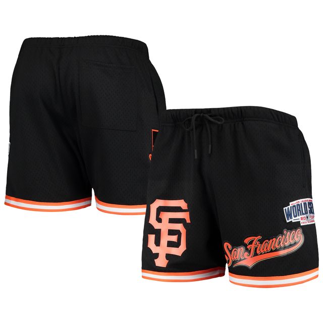 Short en maille Pro Standard pour homme San Francisco Giants 2014 World Series noir