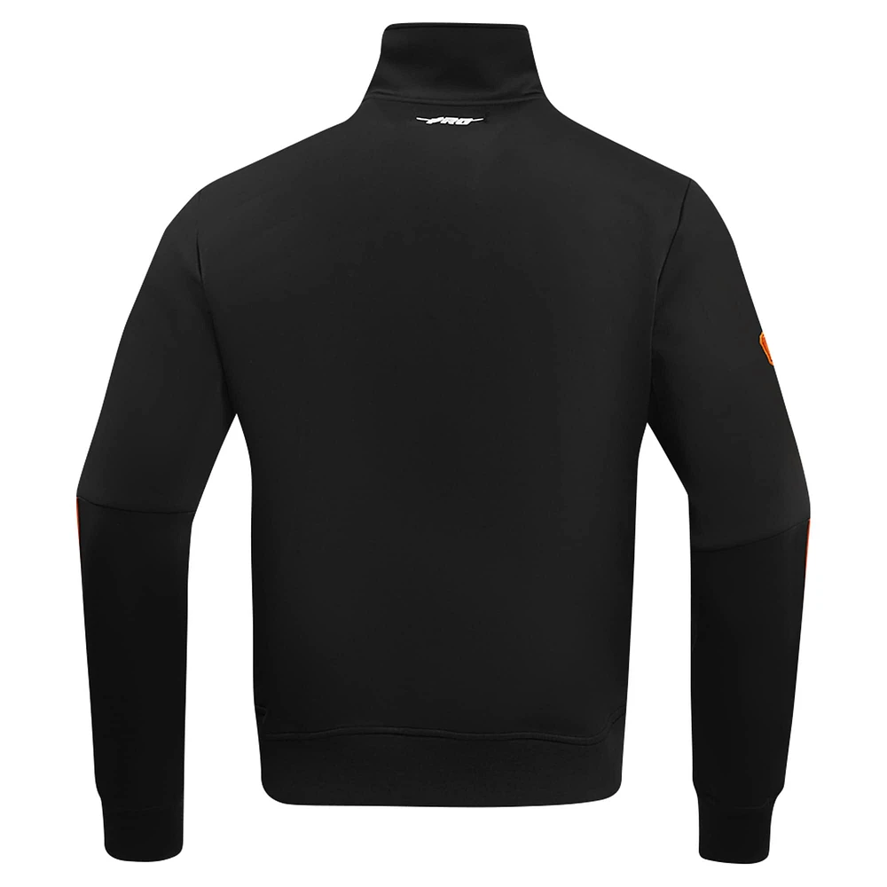 Men's Pro Standard Black San Francisco Giants Fast Lane Full-Zip Track Jacket