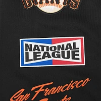 Men's Pro Standard Black San Francisco Giants Fast Lane Full-Zip Track Jacket
