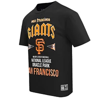 Men's Pro Standard Black San Francisco Giants Oversized City Tour T-Shirt
