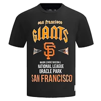 Men's Pro Standard Black San Francisco Giants Oversized City Tour T-Shirt