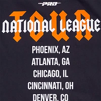 Men's Pro Standard Black San Francisco Giants Oversized City Tour T-Shirt