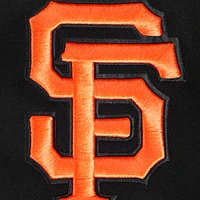 Men's Pro Standard Black San Francisco Giants Paint The City Dropped Shoulder Pullover Sweatshirt