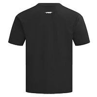 Men's Pro Standard Black San Francisco Giants Turn It Up Dropped Shoulder T-Shirt