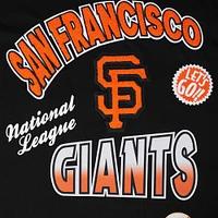 Men's Pro Standard Black San Francisco Giants Turn It Up Dropped Shoulder T-Shirt