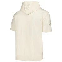 Men's Pro Standard Cream San Francisco Giants Neutral Hoodie T-Shirt