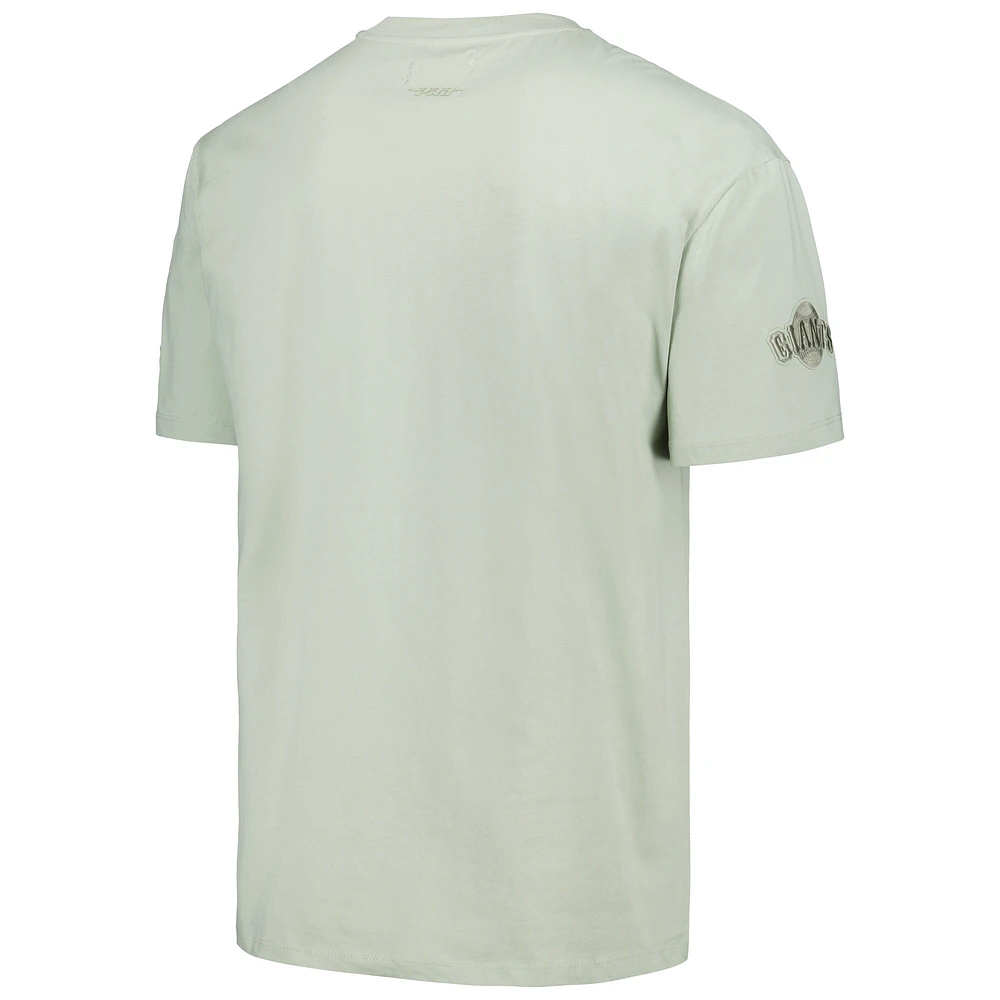 Men's Pro Standard Mint San Francisco Giants Neutral CJ Dropped Shoulders T-Shirt