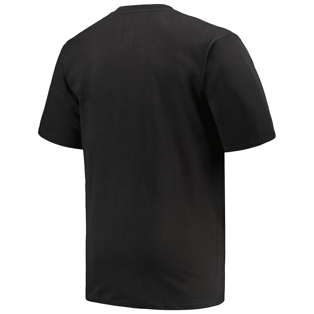 Men's Profile Black/Heather Gray San Francisco Giants Big & Tall T-Shirt Combo Pack