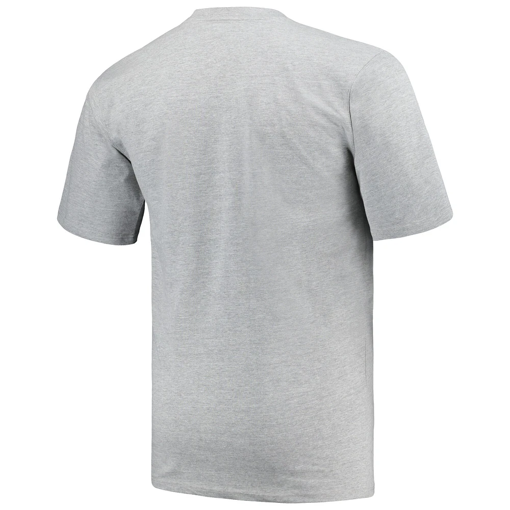 Men's Profile Black/Heather Gray San Francisco Giants Big & Tall T-Shirt Combo Pack