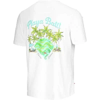 Men's Tommy Bahama  White San Francisco Giants Playa Ball T-Shirt