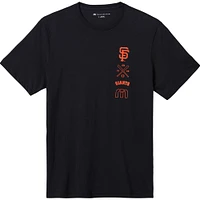 Men's TravisMathew Black San Francisco Giants Sunset Slam T-Shirt