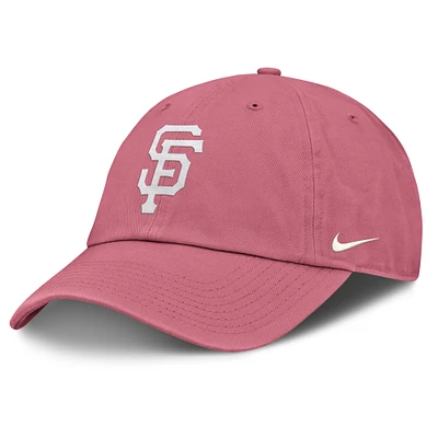 Casquette ajustable unisexe Nike rose San Francisco Giants Club