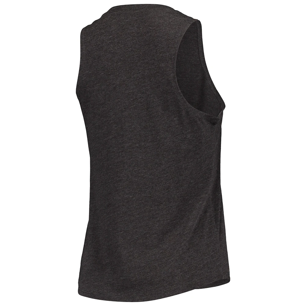 Women's Concepts Sport Orange/Black San Francisco Giants Meter Muscle Tank Top & Pants Sleep Set