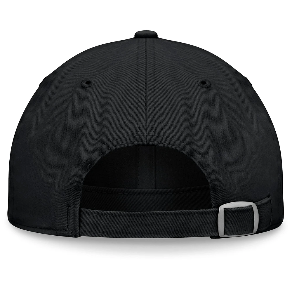 Women's Fanatics Black San Francisco Giants Fundamental Script Logo Adjustable Hat