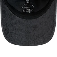Women's New Era Black San Francisco Giants Tonal Floral 9TWENTY Adjustable Hat