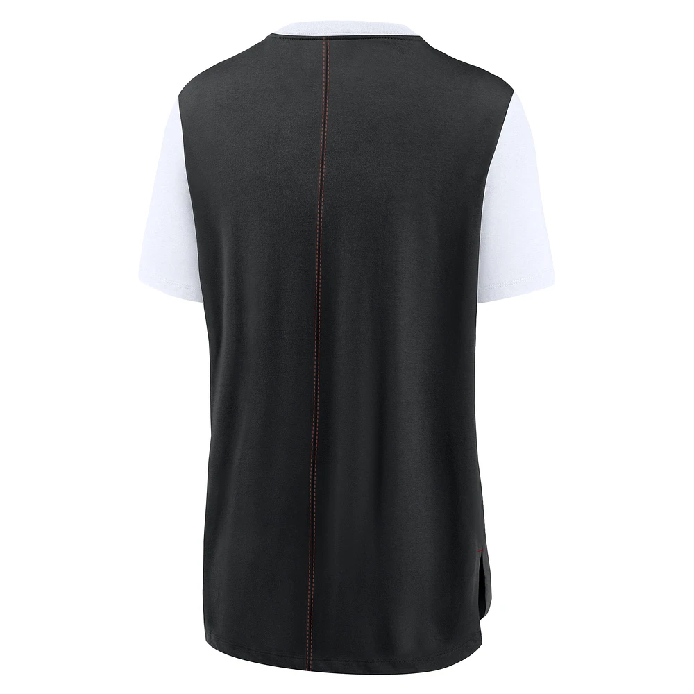 Haut Nike noir San Francisco Giants Local Touch Fashion pour femme