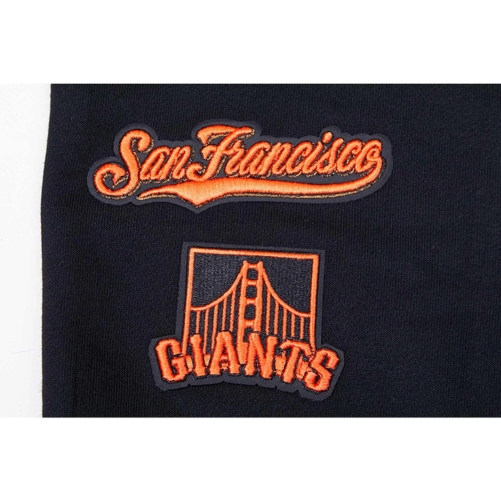 Women's Pro Standard Black San Francisco Giants Mash Up Sweatpants