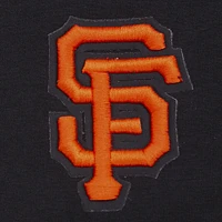 Women's Pro Standard Black San Francisco Giants Painted Sky Boxy Cropped T-Shirt