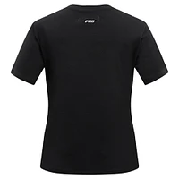 Women's Pro Standard  Black San Francisco Giants Rhinestone Slim Fit T-Shirt