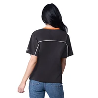 Women's Starter Black San Francisco Giants Game Day V-Neck T-Shirt