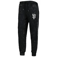 Women's The Wild Collective Black San Francisco Giants Marble Jogger Pants