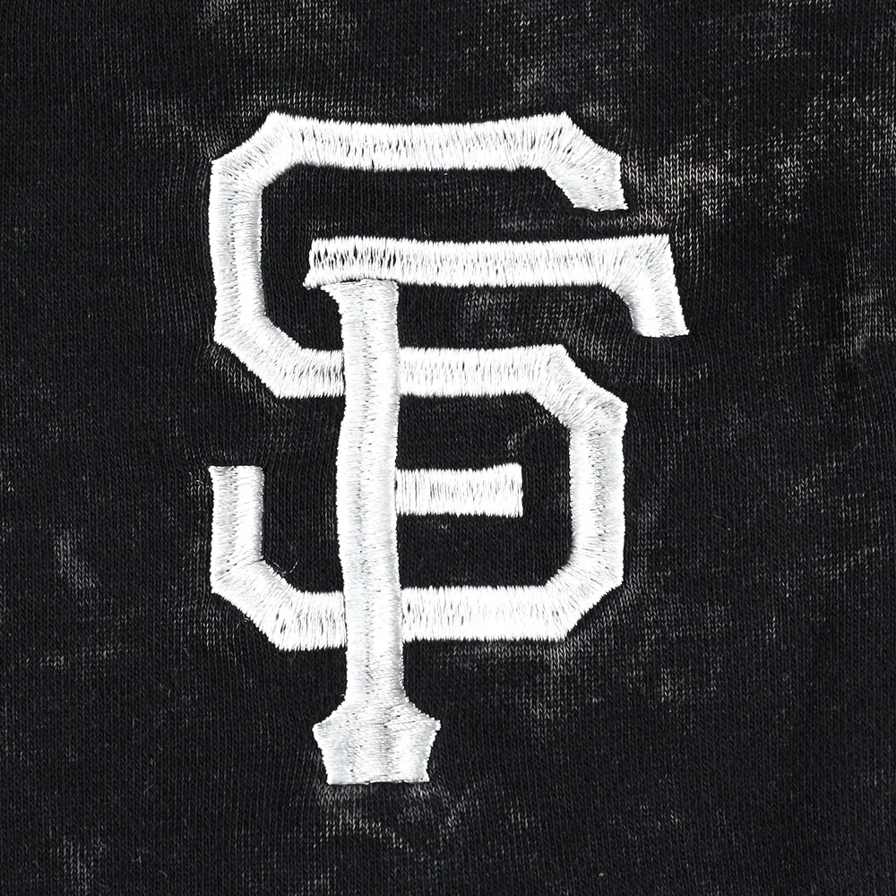 Women's The Wild Collective Black San Francisco Giants Marble Jogger Pants