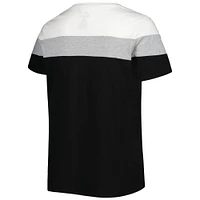 Women's White/Black San Francisco Giants Plus Colorblock T-Shirt