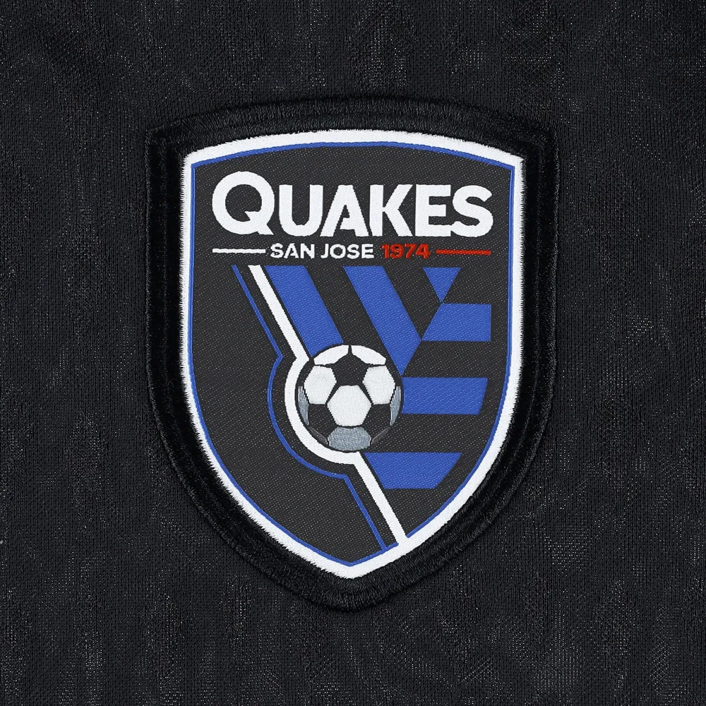 Men's adidas Black San Jose Earthquakes 2023 Replica Goalkeeper Jersey