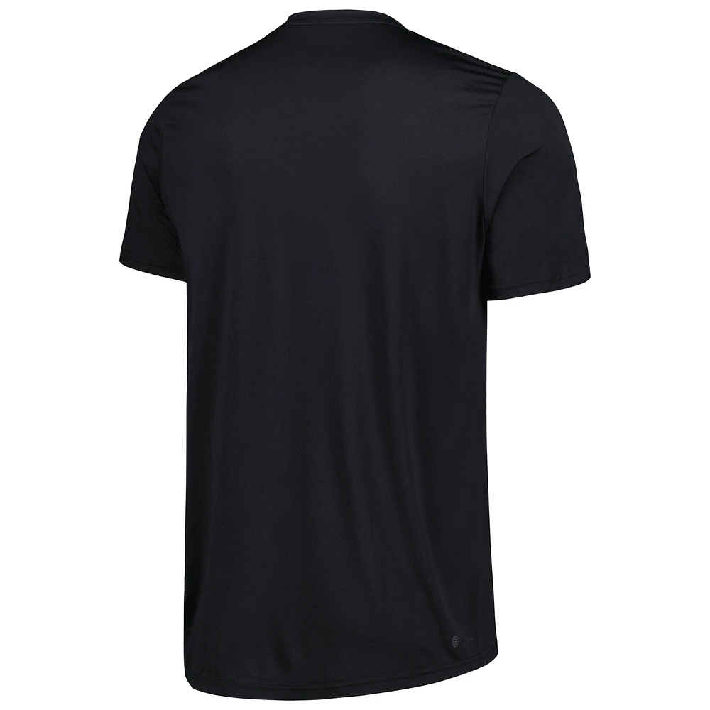 Men's adidas Black San Jose Earthquakes Club DNA Performance T-Shirt