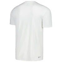Men's adidas White San Jose Earthquakes 2024 Jersey Hook AEROREADY T-Shirt