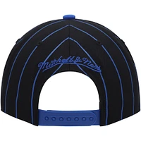 Casquette Snapback pour homme Mitchell & Ness noire San Jose Earthquakes Team Pin