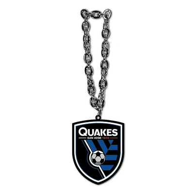 MOJO San Jose Earthquakes Team Logo Fan Chaîne Collier