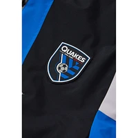 Unisex Live Breathe Futbol Royal San Jose Earthquakes Tekker Half-Zip Anorak Jacket