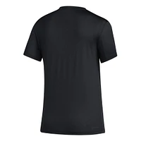 T-shirt adidas San Jose Earthquakes AEROREADY Club Icon pour femme, noir