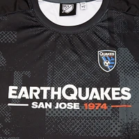 Youth Sport Design Sweden  Black San Jose Earthquakes Starting Lineup Home T-Shirt