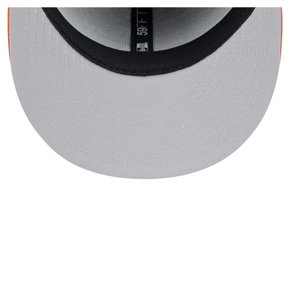 Casquette ajustée 59FIFTY Copa de la Diversión New Era pour hommes, noir/orange, San Jose Giants