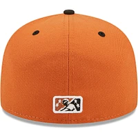 Men's New Era White/Black Churros De San José Copa La Diversion 59FIFTY Fitted Hat