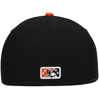 Men's New Era White San Jose Giants Authentic Collection Team Alternate 59FIFTY Fitted Hat
