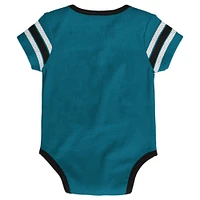 Infant Teal San Jose Sharks Hockey Jersey Bodysuit