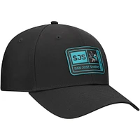 Men's Fanatics  Black San Jose Sharks Training Camp Fitted Hat