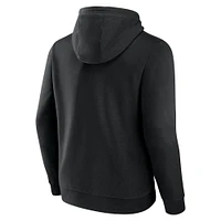 Men's Fanatics Black San Jose Sharks Authentic Pro Alternate Wordmark Pullover Hoodie