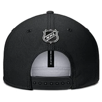 Men's Fanatics Black San Jose Sharks Authentic Pro Rink Snapback Hat