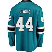 Maillot de joueur Premier Breakaway des Sharks San Jose Marc-Edouard Vlasic Fanatics pour hommes