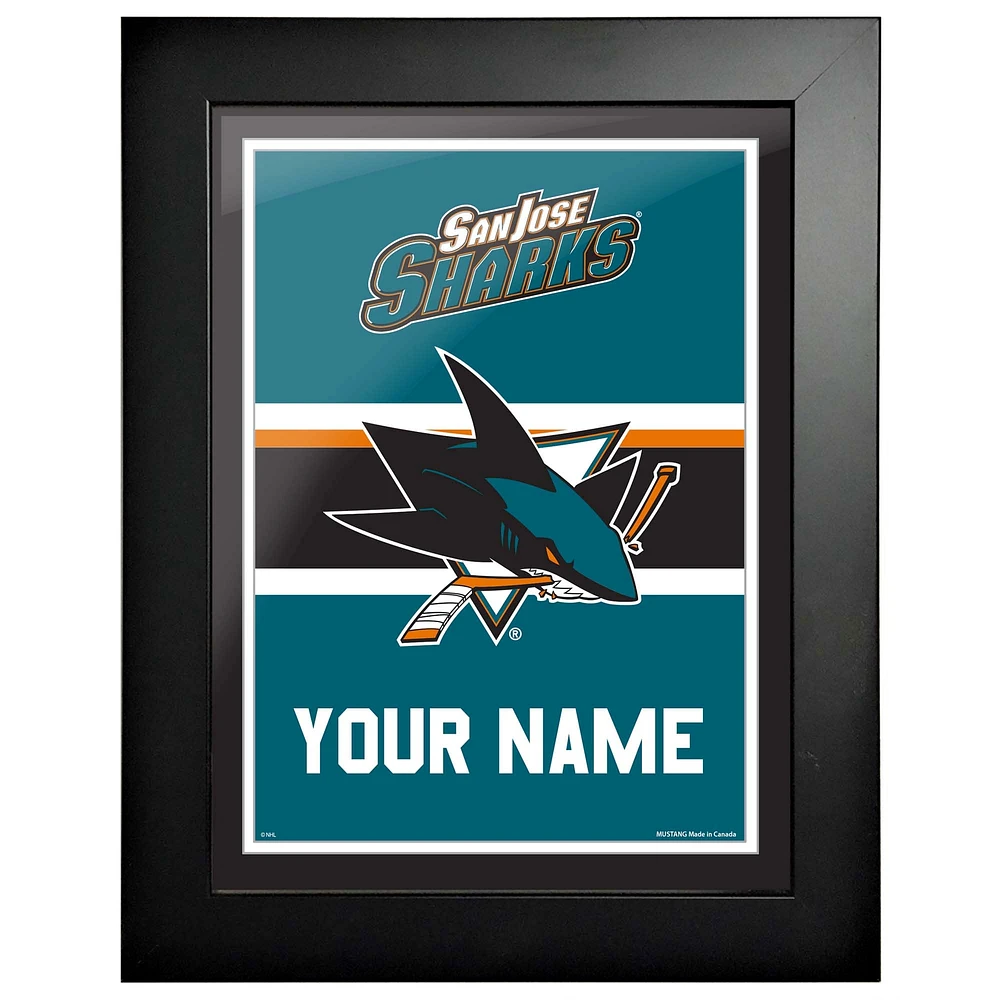 San Jose Sharks - 12'' x 16'' Team Personalization Picture Frame