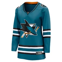 Women's Fanatics Teal San Jose Sharks Home - Premier Breakaway Jersey