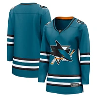 Women's Fanatics Teal San Jose Sharks Home - Premier Breakaway Jersey